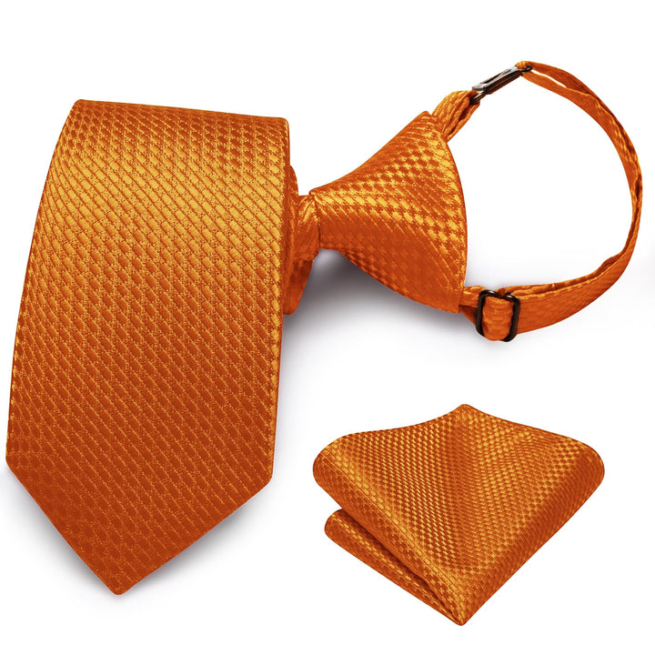 boys burnt orange tie