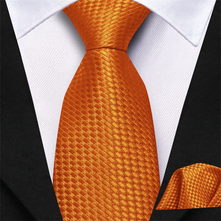 boys orange tie