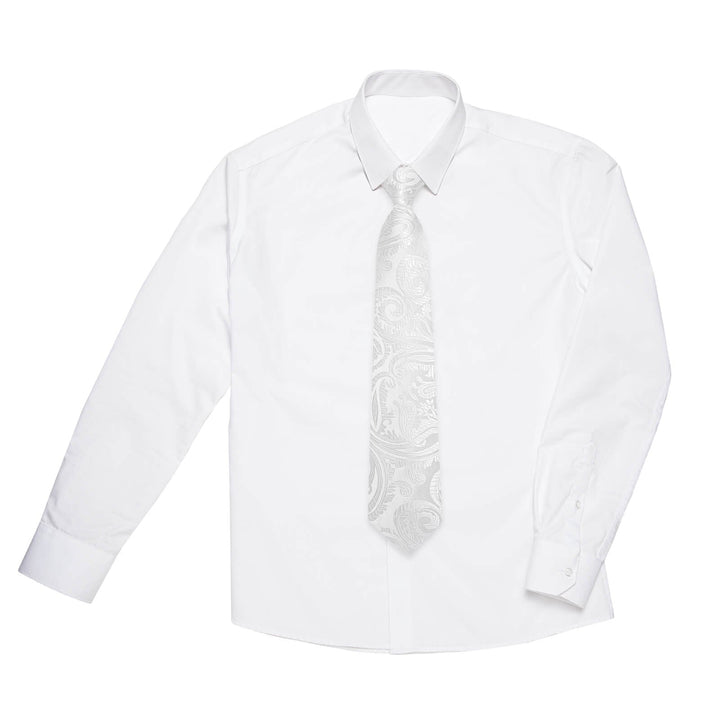 boys white tie