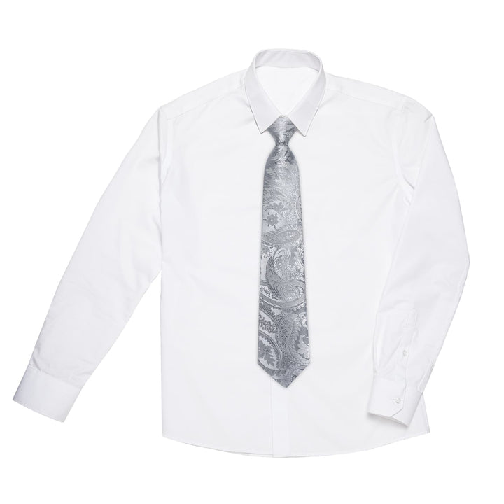 mens grey tie