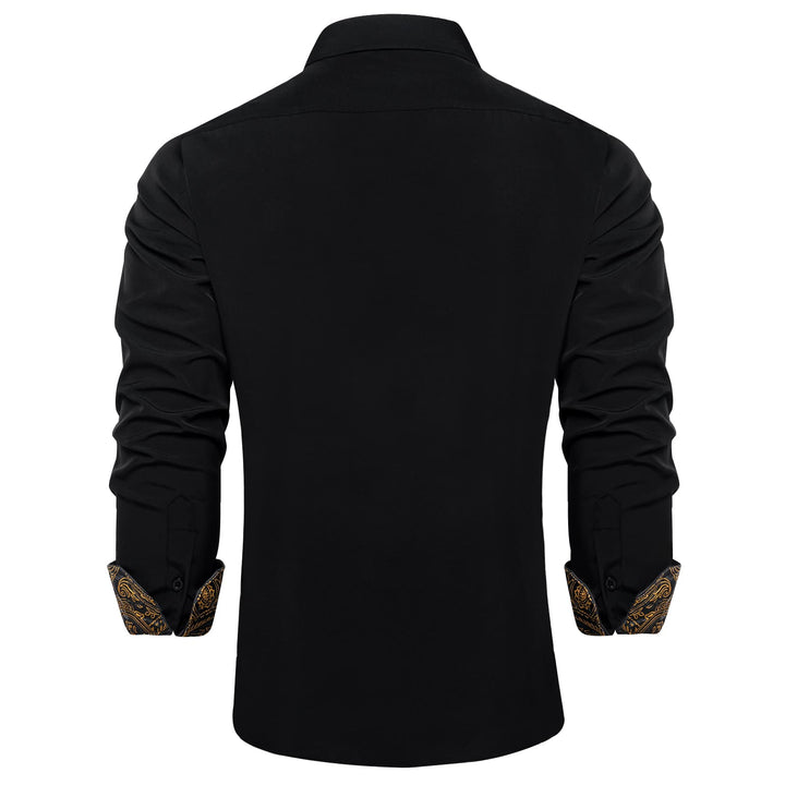 black shirt mens