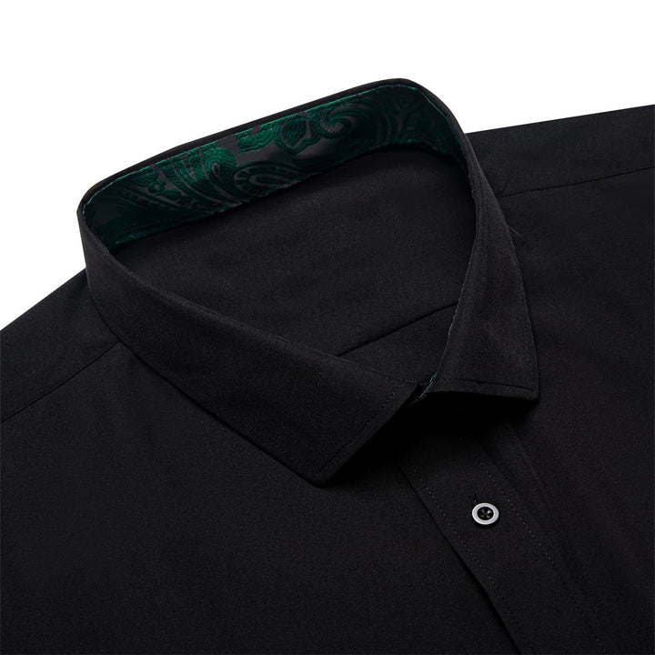 black dress up shirt