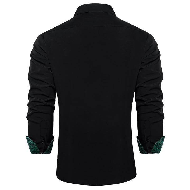 black french cuff shirt