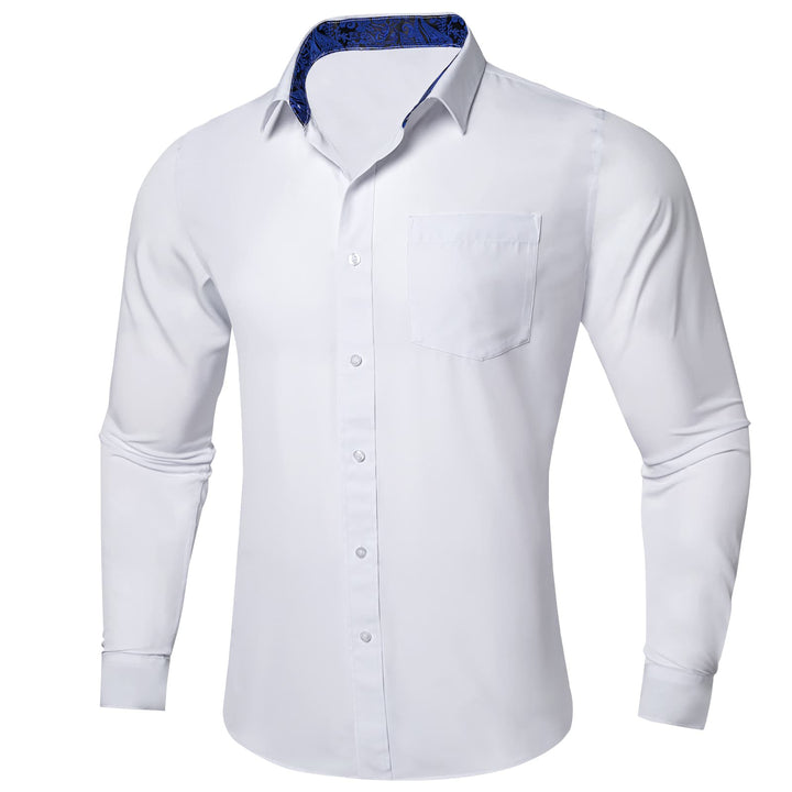 white collared shirt