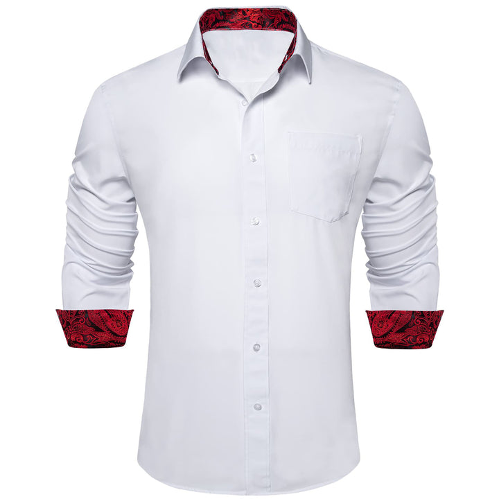 white shirt for men