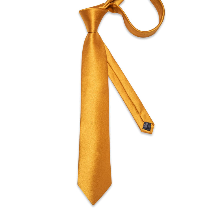 men's gold tie