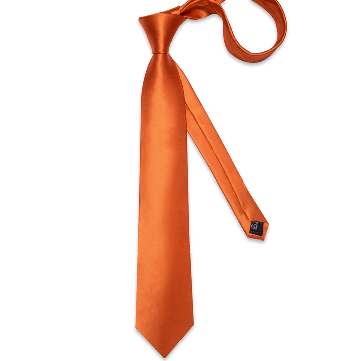 dark orange tie