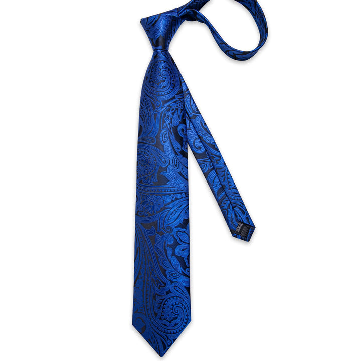 dark blue tie set