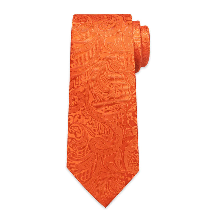 dark orange tie