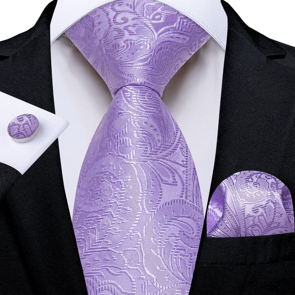 purple tie