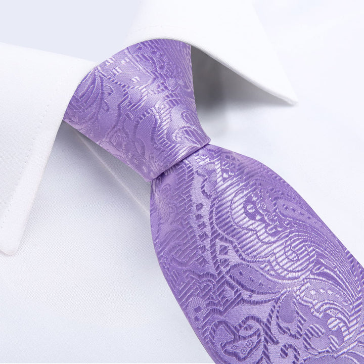 purple neck tie