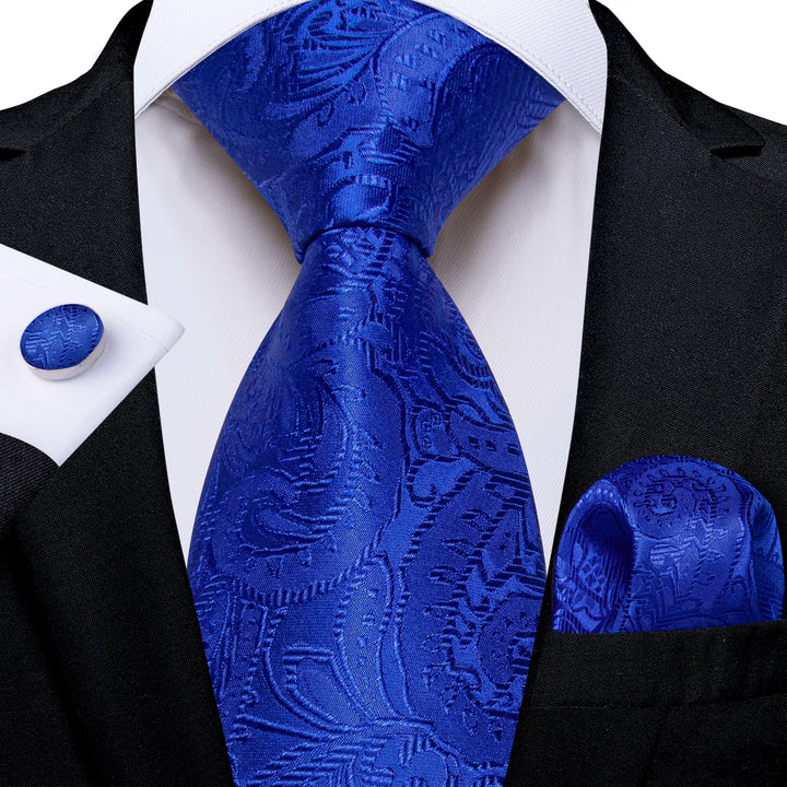 blue paisley tie