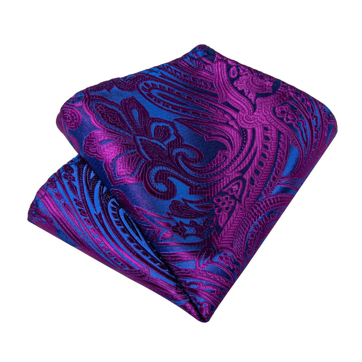 purple paisley tie