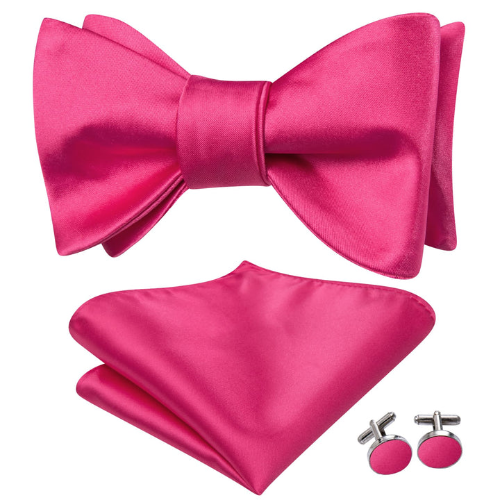 wedding formal tie silk solid mens bow tie fashions business suit bow tie set