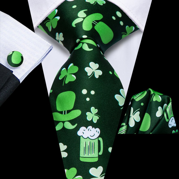 emrald green tie