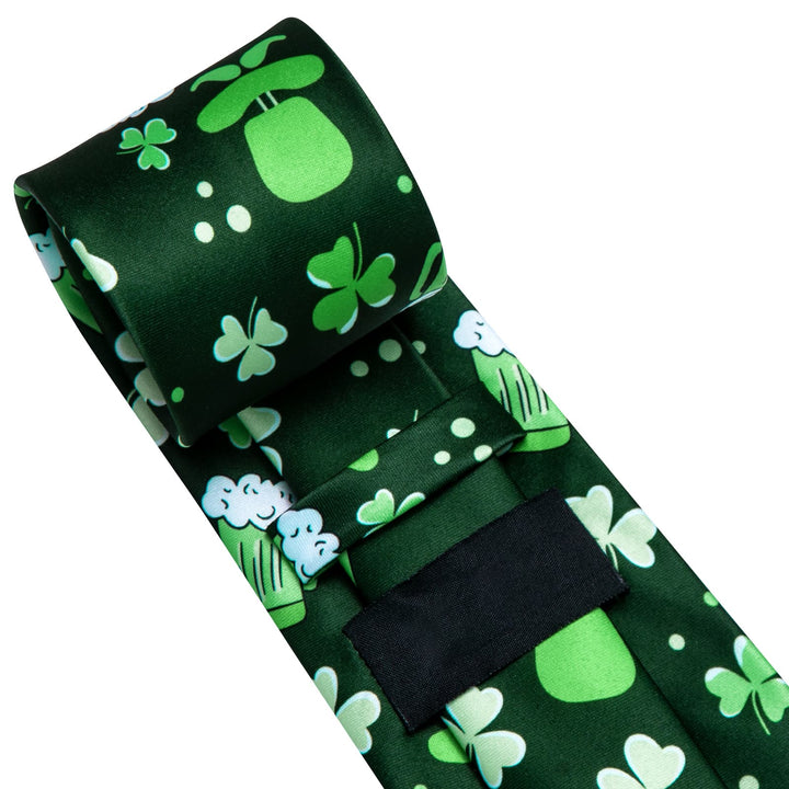 green tie for men