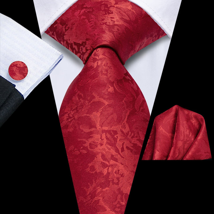 red mens tie