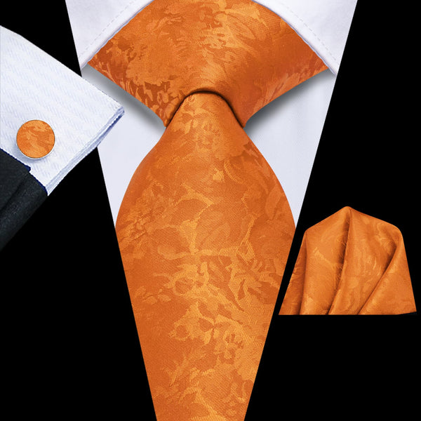 burnt orange tie