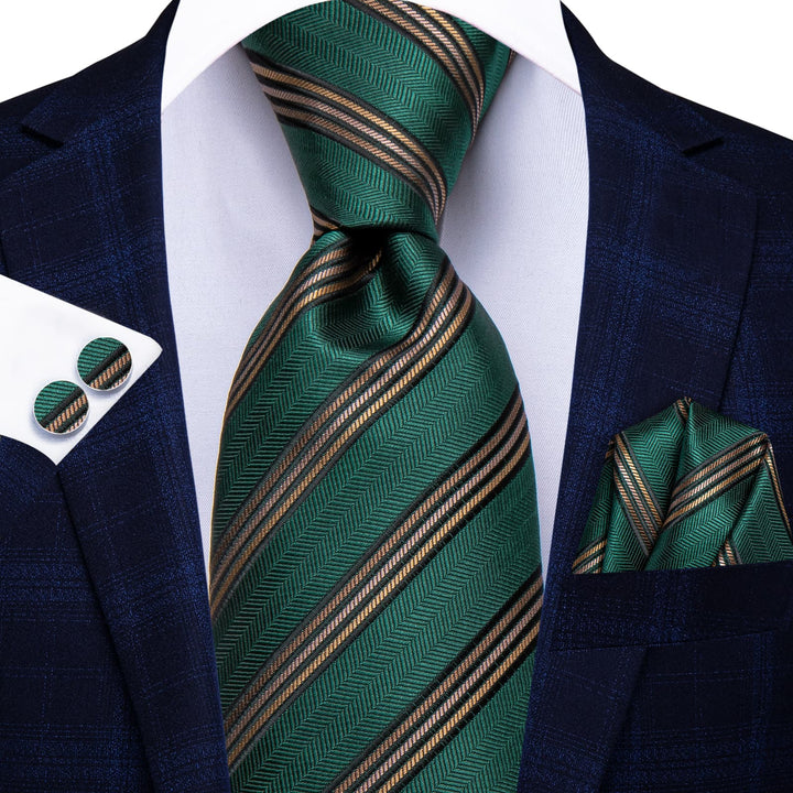 hunter green tie