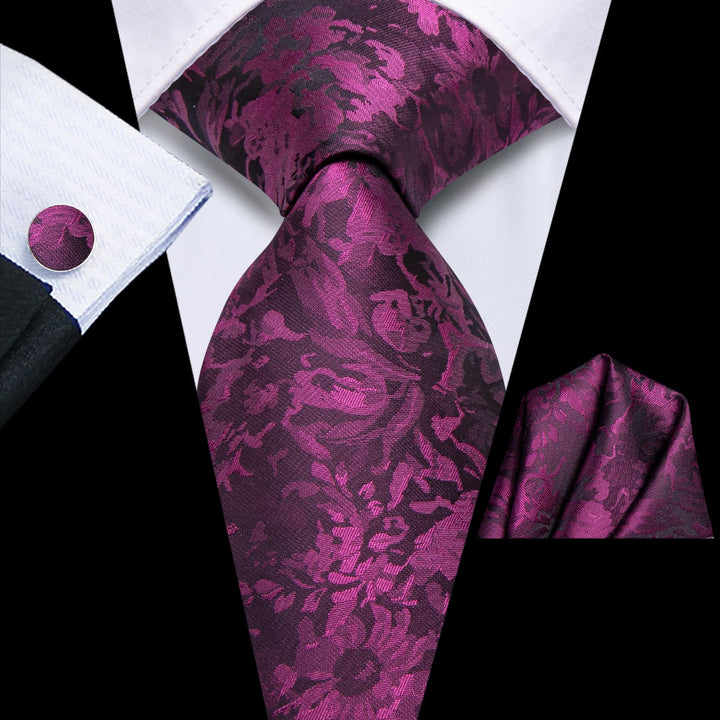 purple tie