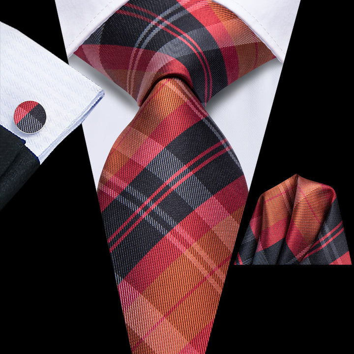 mens orange tie