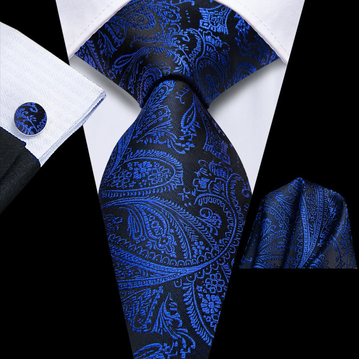 blue tie