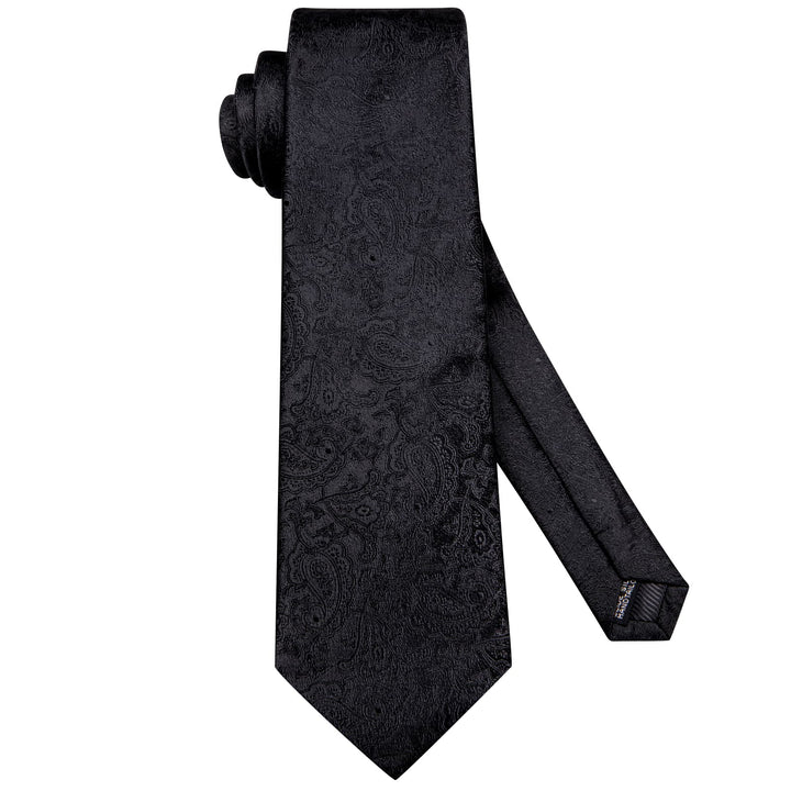 black mens dress tie