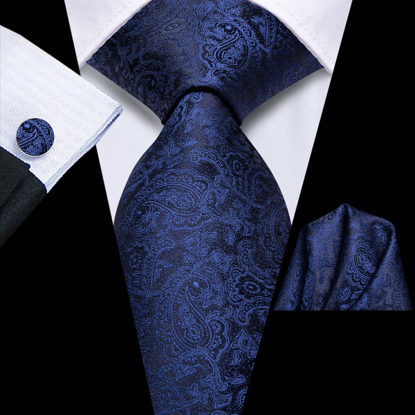 dark blue tie