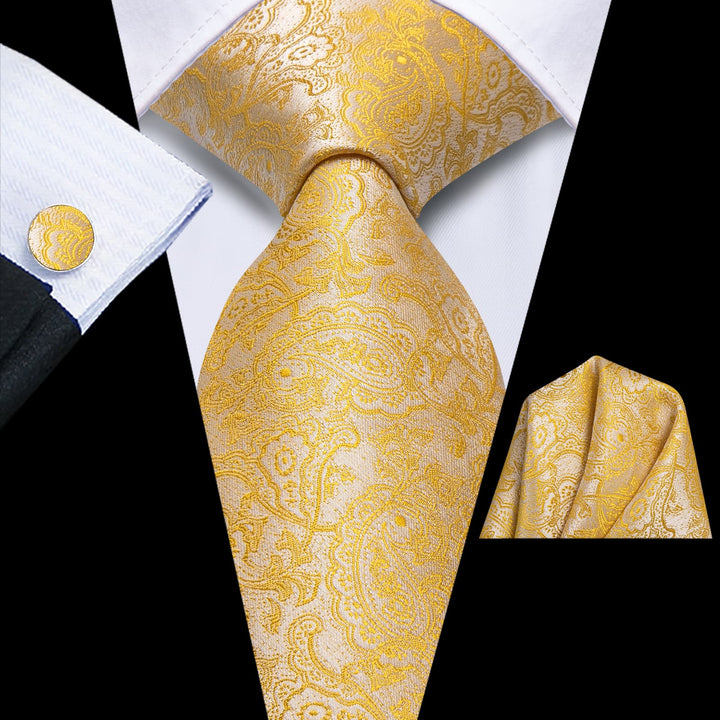 yellow tie