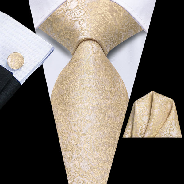 champagne color tie