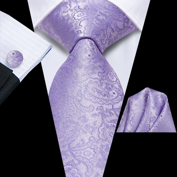 light purple tie