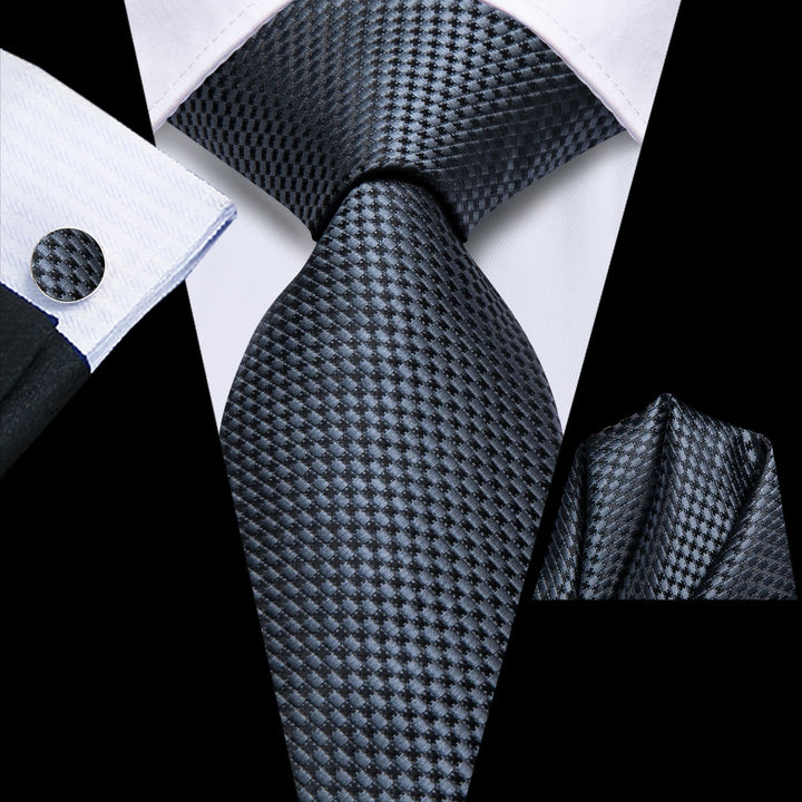 dark grey tie