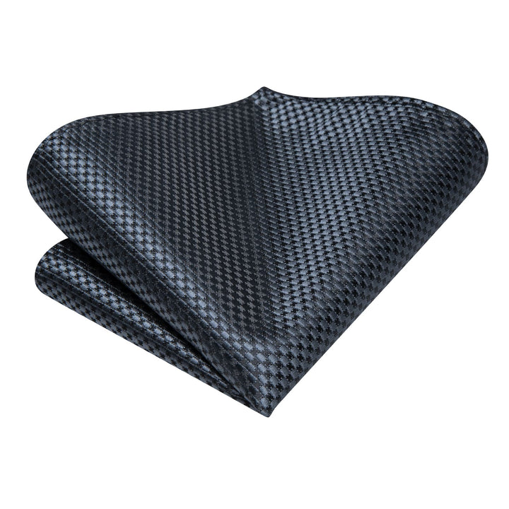 mens grey pocket square