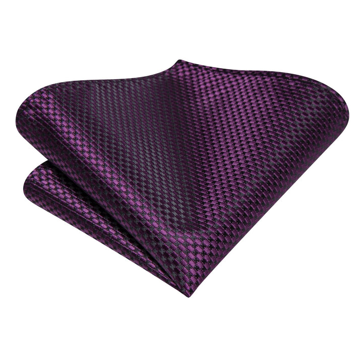 purple silk tie