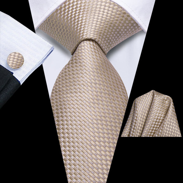 champagne color tie