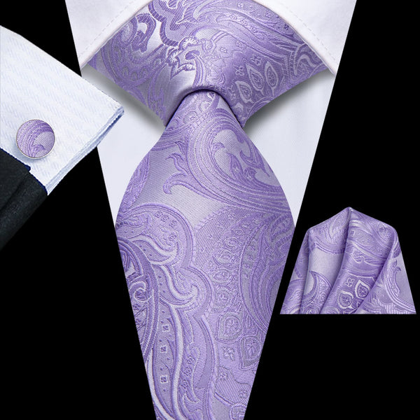 purple neck tie