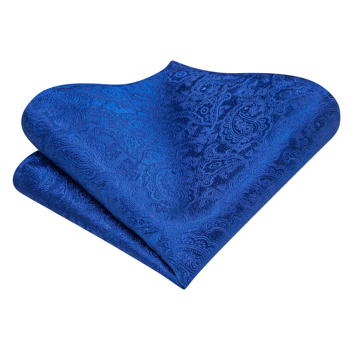 cobalt blue pocket square