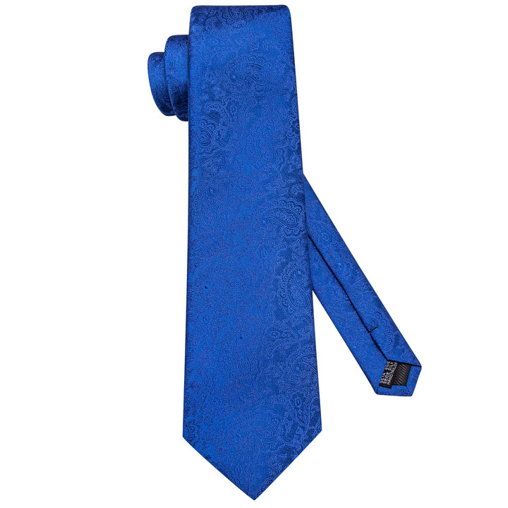 blue paisley tie