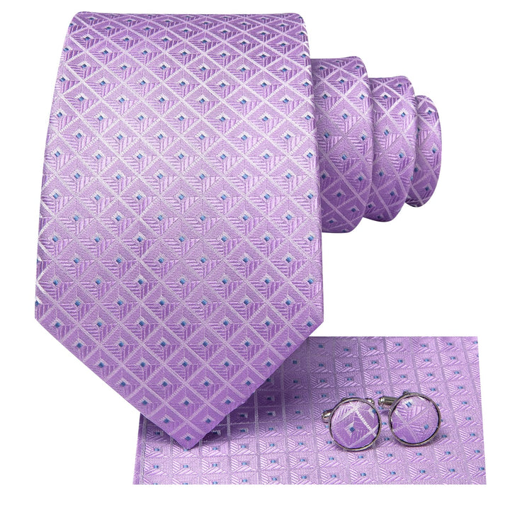 purple polka dot ties