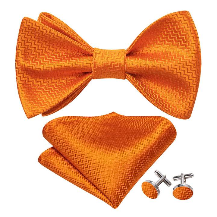 rust orange bowtie