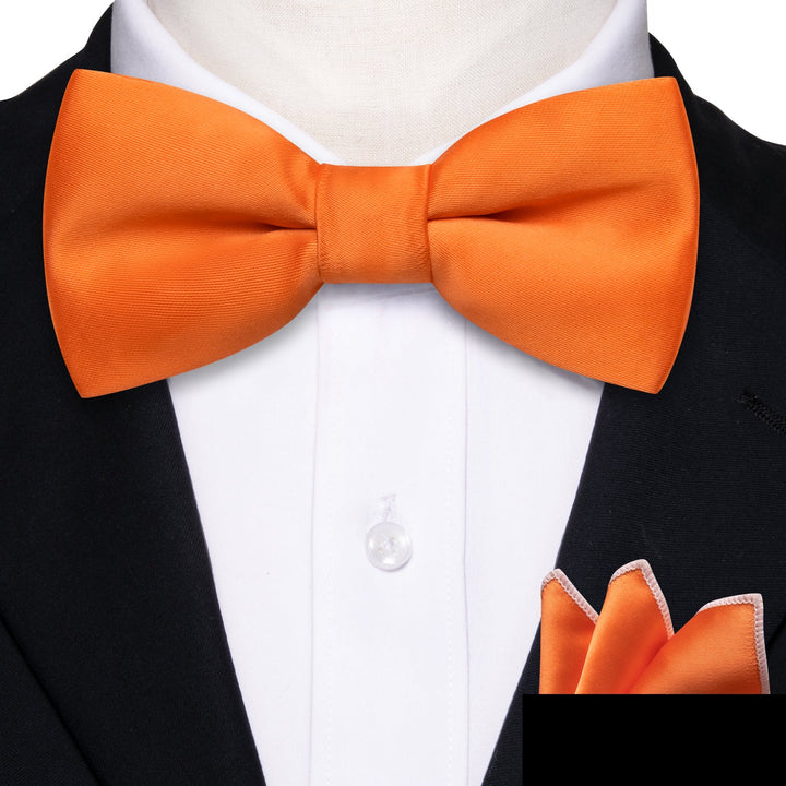 kids orange bowtie