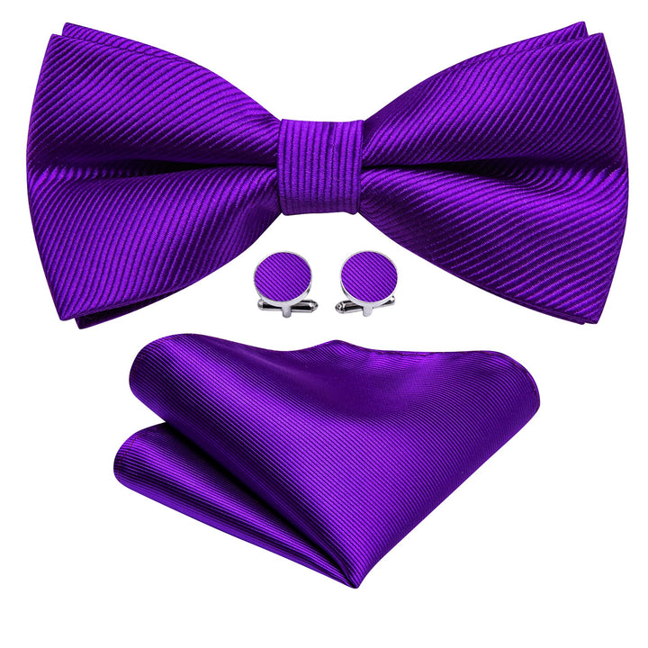 mens purple bow tie