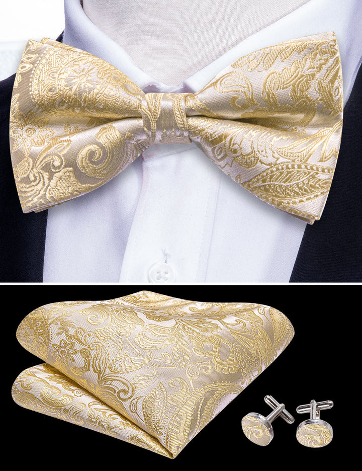 champagne colored bowtie