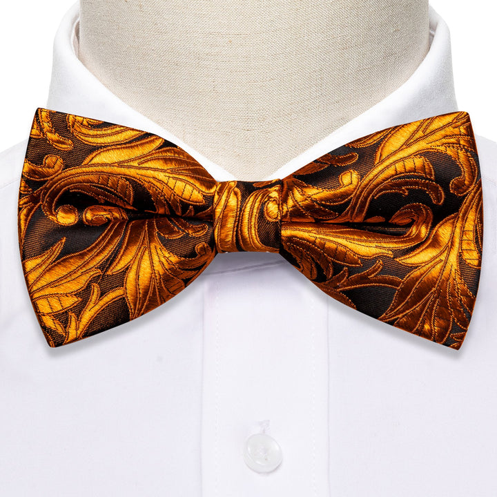 tan brown bowtie