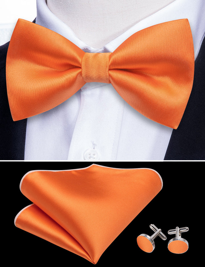 burnt orange formal bowtie