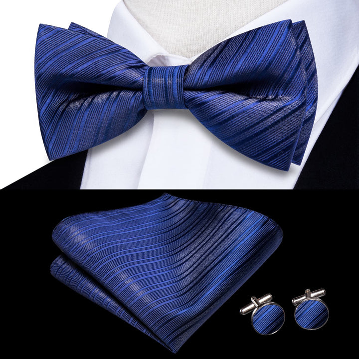 powder blue bow tie