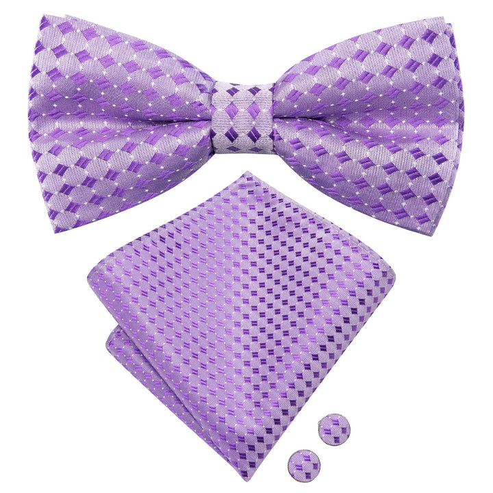 mens purple bow tie