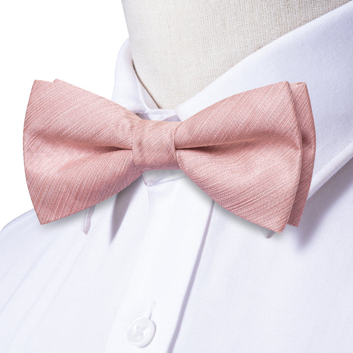 baby pink bow tie