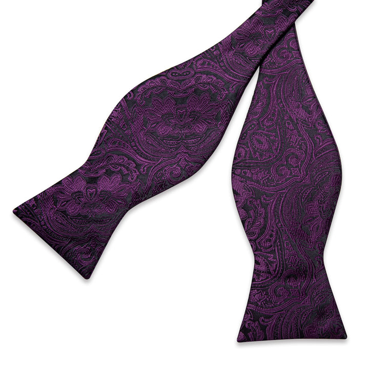 dark purple bowtie