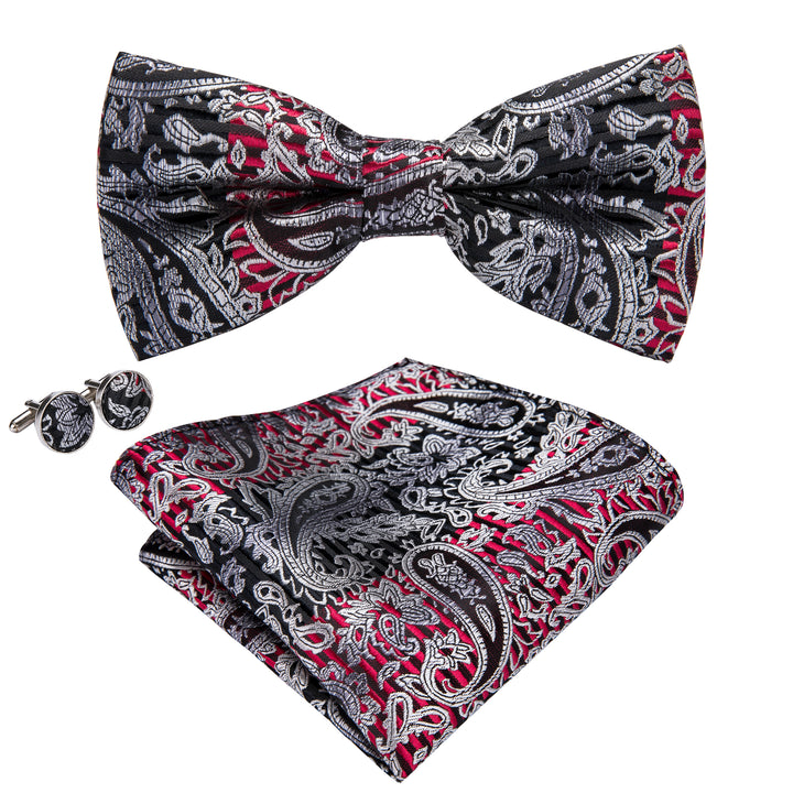 mens red bow tie